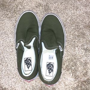 vans slip ons